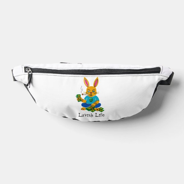 Bad Bunny X Lavish Life Fanny Pack Bag (Lay Down)