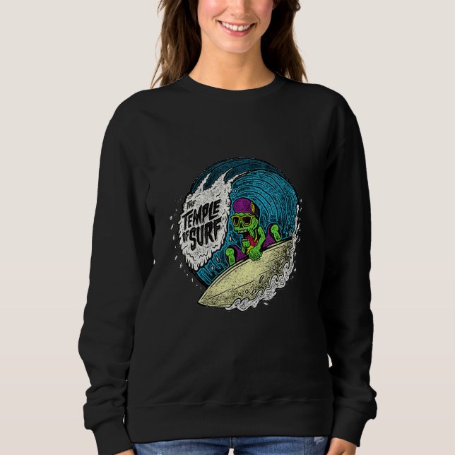 Bad Cat Before Coffe I Hate Everyone 1 Sweatshirt (Front)