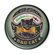Bad Cat button
