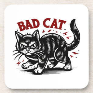 Bad Cat Coaster