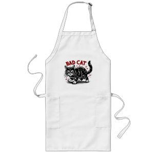 Bad Cat Long Apron