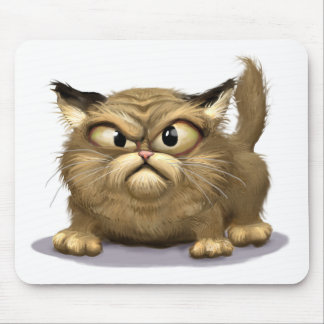 Bad Cat Mouse Pad