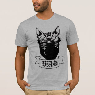 BAD cat t-shirt