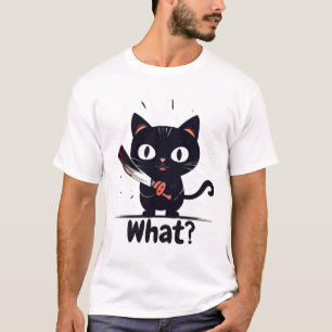 Bad Cat - What? T-Shirt
