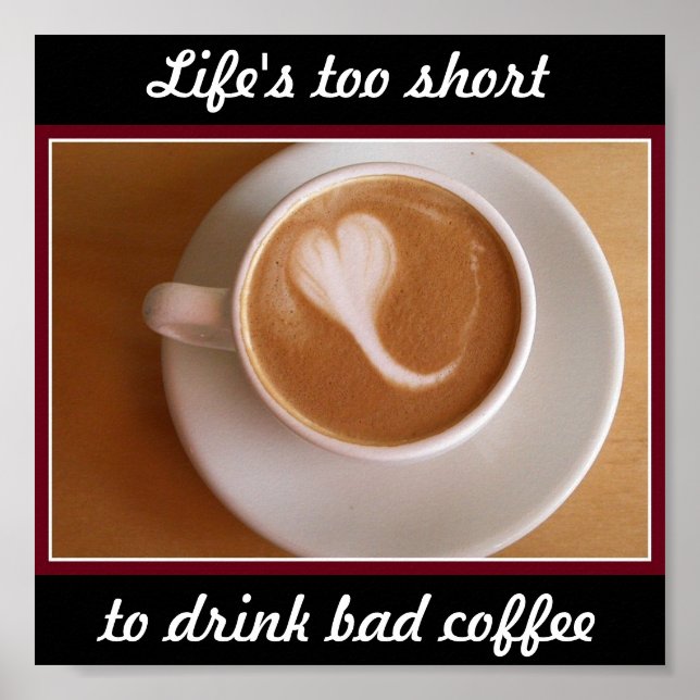 Bad Coffee Poster (Front)