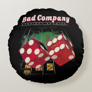 Bad Company Blues A Tribute to Paul Rodgers Round Cushion