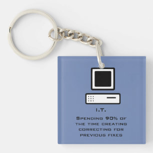 Bad Computer science Key Ring