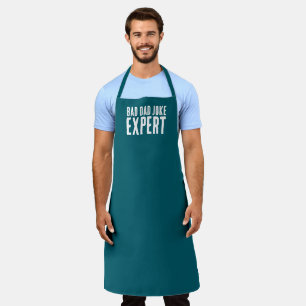 Bad Dad Joke Expert BOLD TYPOGRAPHY Apron