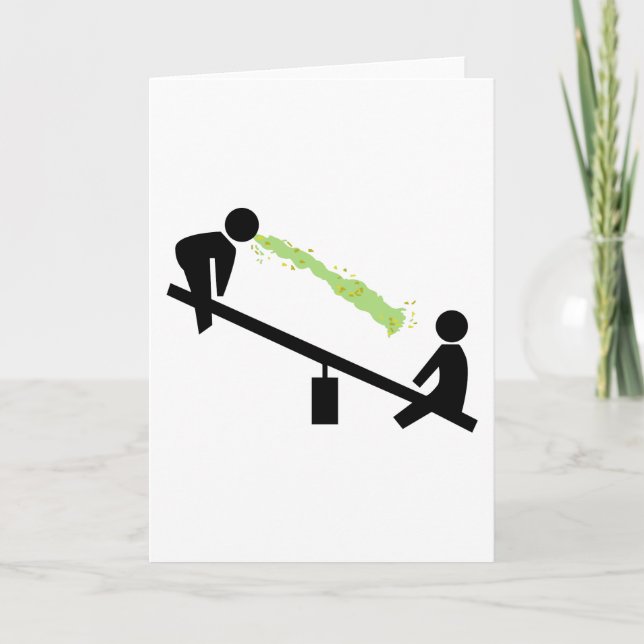 Bad Day at the Playground Card (Front)