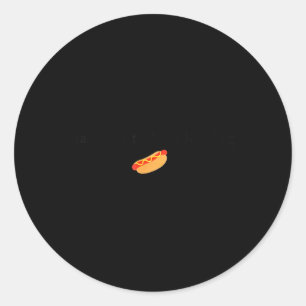 Bad Day To Be A Hotdog 4th Of July Classic Round Sticker