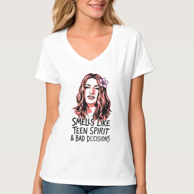 Bad Decisions come Standard T-Shirt (Front)