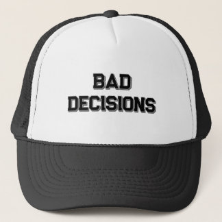 Bad Decisions Funny The Girls Trip Hat Bridesmaid