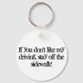 Bad Driver Keychain