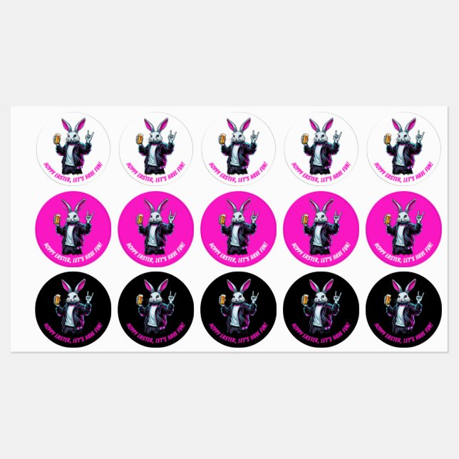 Bad Easter Bunny! Hoppy Easter, Let’s Have Fun! (Sheet)