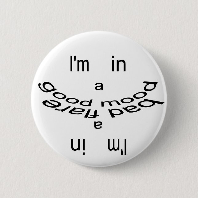 Bad Flare vs. Good Mood Indicator Button (Front)