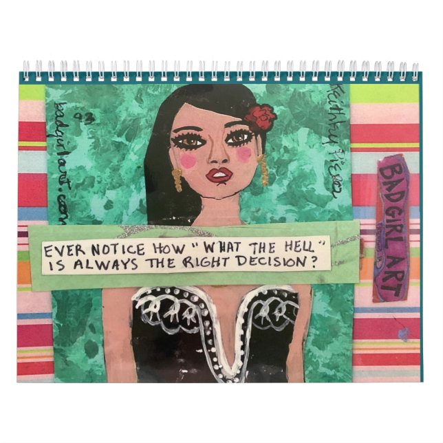Bad girl art calendar (Cover)