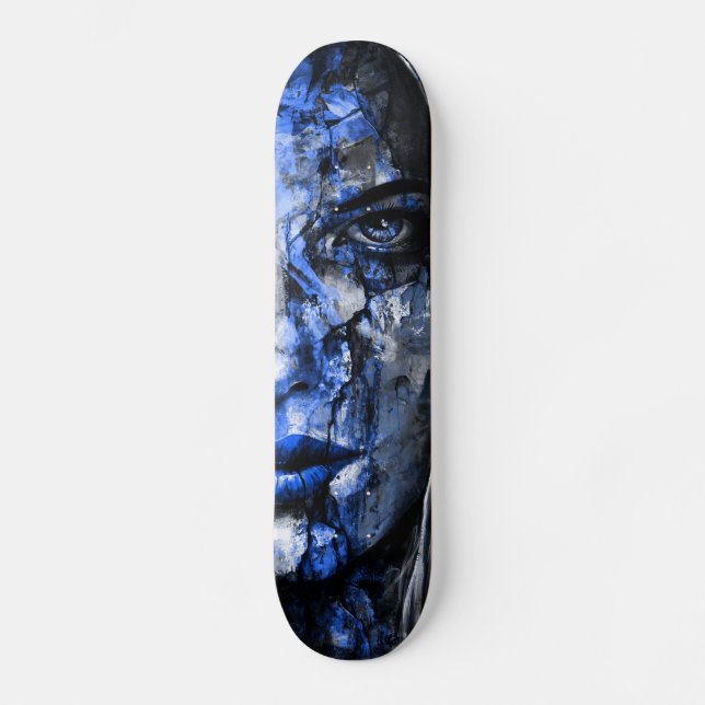 Bad Girl face Skateboard (Front)
