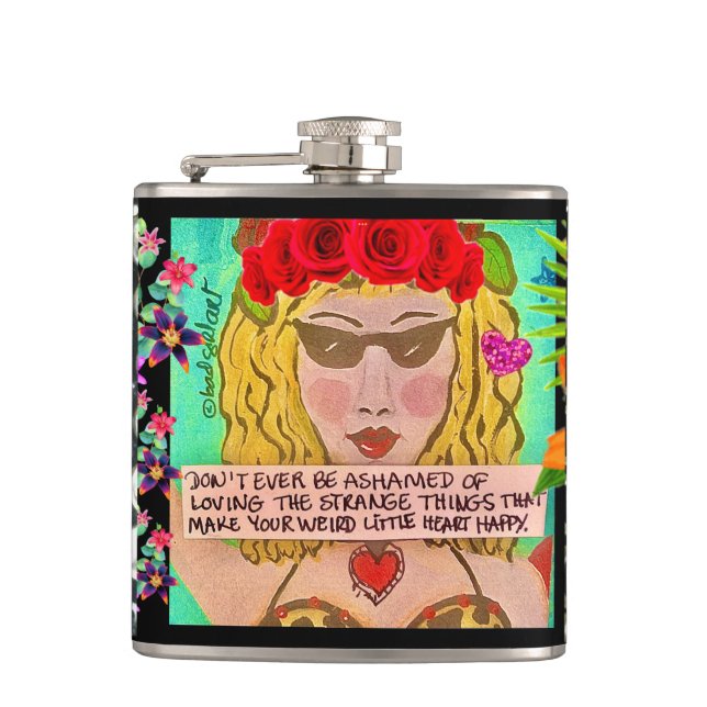 BAD GIRL FLASK (Front)