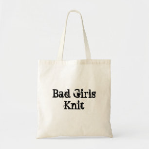 Bad Girls Knit Tote Bag