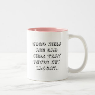 Bad Girls Two-Tone Coffee Mug