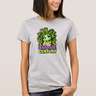Bad Hair Century – Cute Medusa Greek Mythology Hum T-Shirt