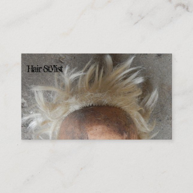 Bad Hair Day Business Card (Front)