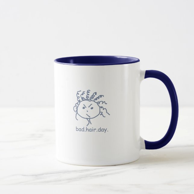Bad Hair Day Mug (Right)