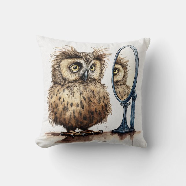 Bad Hair Day Pillow (Front)