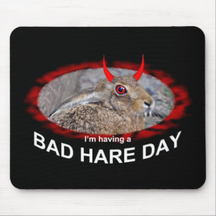 Bad Hare Day Mousemat