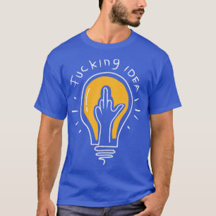 Bad Idea lamp symbol T-Shirt