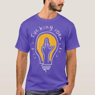 Bad Idea lamp symbol T-Shirt