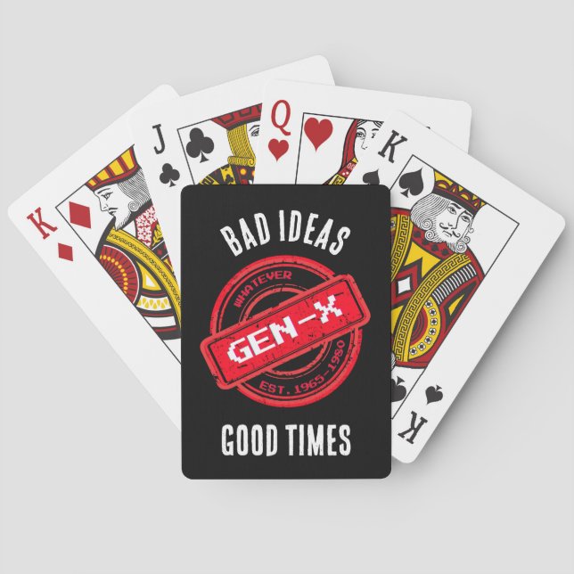 Bad Ideas Good Times Card Set (Back)