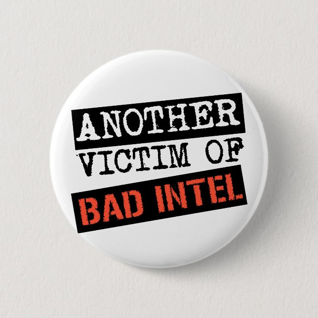 BAD INTEL Button (Front)