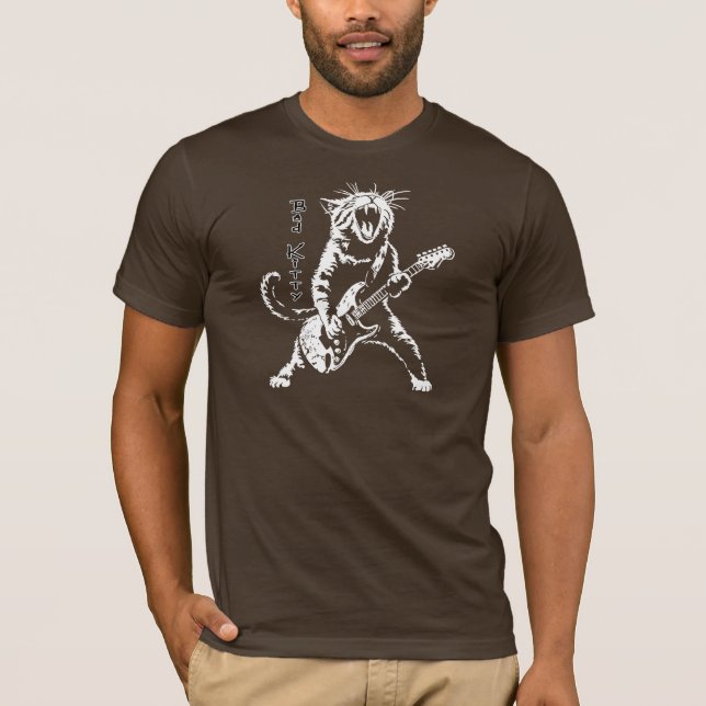 Bad Kitty Mens T-Shirt (Front)