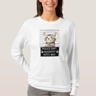 BAD KITTY MUGSHOT T-SHIRT