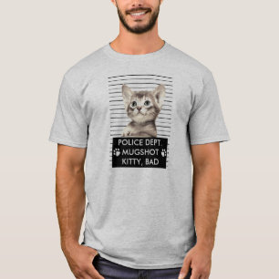 BAD KITTY MUGSHOT T-SHIRT