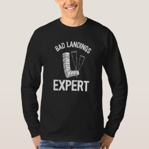 Bad Landings Expert Kids Get Well Injury Broken Le T-Shirt