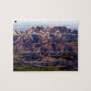Bad Lands South Dakota Jigsaw Puzzle