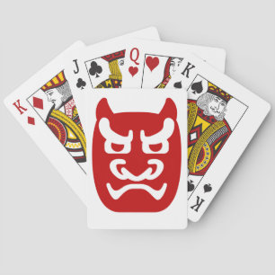 bad mask playing cards