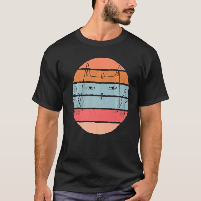 Bad mood cat T-Shirt (Front)