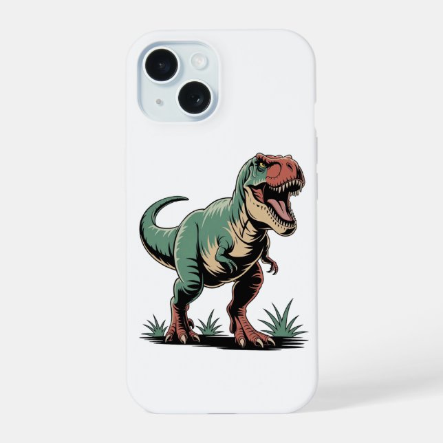 Bad Mood iPhone 15 Case (Back)