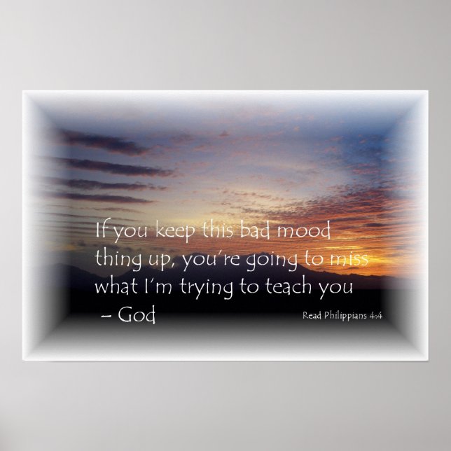 Bad Mood Poster (Front)