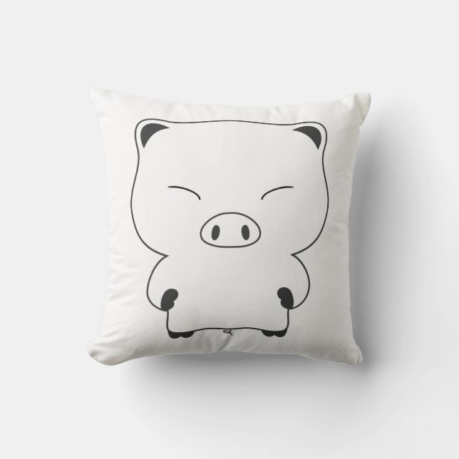 Bad mood today cushion (Front)