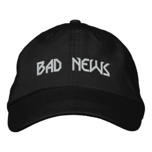 BAD NEWS logo hat