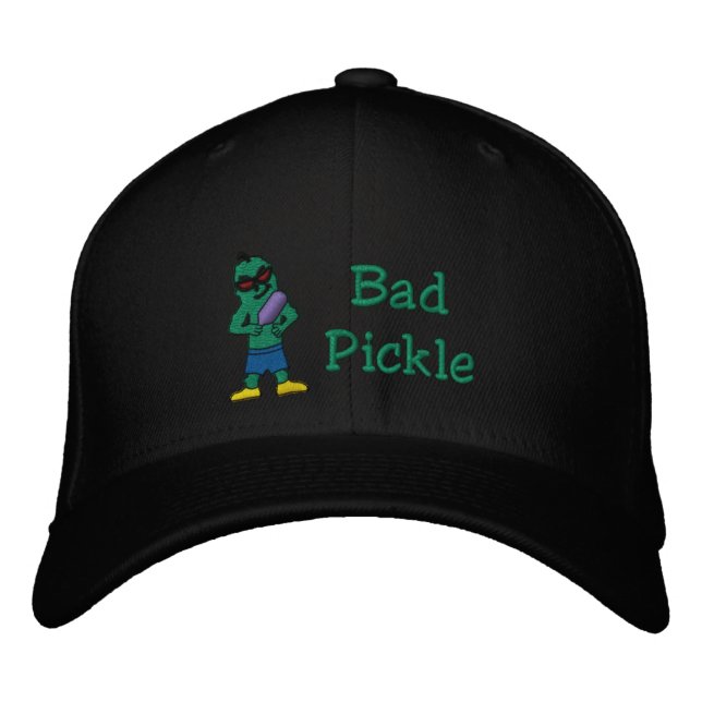 Bad Pickle ,pickleball hat (Front)