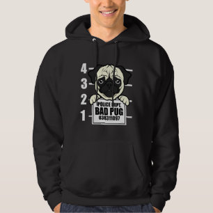 Bad Pug Cute Gift Classic T-Shirt 536 Hoodie