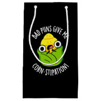 Bad Puns Give Me Corn-stipation Corn Pun Dark BG