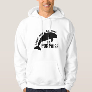 Bad Puns On Porpoise Hoodie