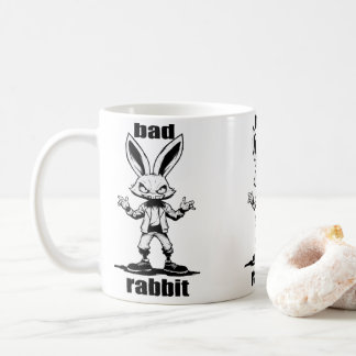 bad rabbit evil rabbit Cartoon cup