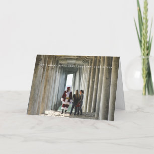 Bad Santa Holiday Card